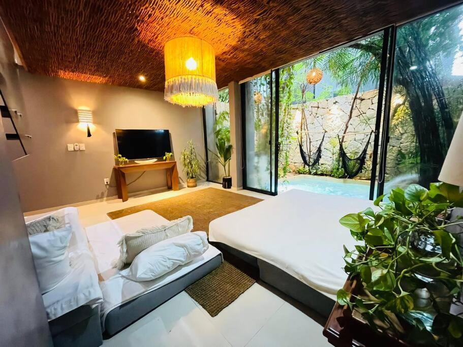 Luz De Luna Tulum Villa Extérieur photo